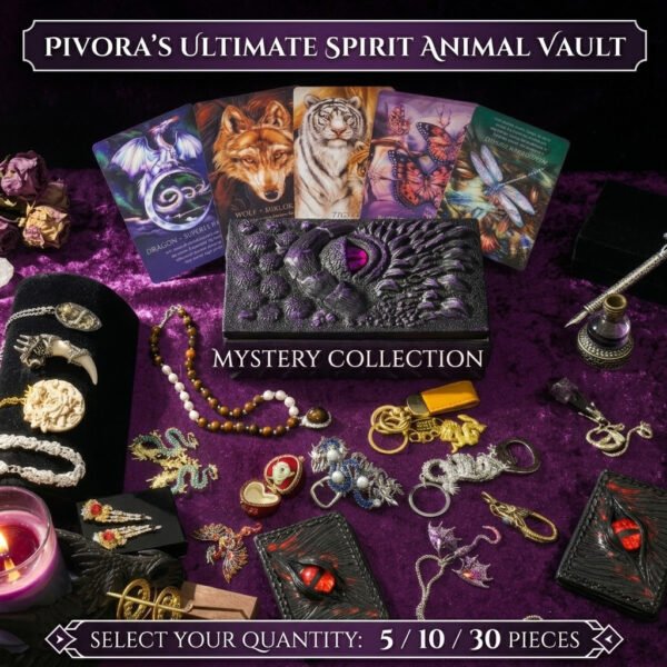 Pivora's Ultimate Spirit Animal Vault — 5/10/30-Piece Mystery Collection